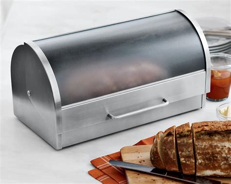 2 tier glass & stainless-steel bread box|Amazon.com: 2 Tier Glass Shelf.